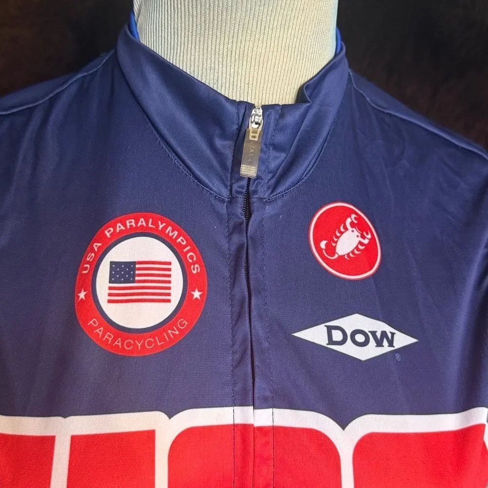 USA Sleeveless Cycling Vest XXS (6021) - Picture 2 of 5
